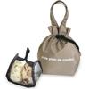 Plein De Insulated Rice Ball Pouch for 2 Rice Drawstring Bento Case Also Be Used As an Onigiri Case or an Insulated Bag for Cool Small Bento Lunch Bag