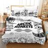 Новый комплект постельного белья Arctic Monkeys Single Twin Full Queen King Size Bed Set Aldult Kid Bedroom Duvet cover Sets 3D Printed Bed Sheet