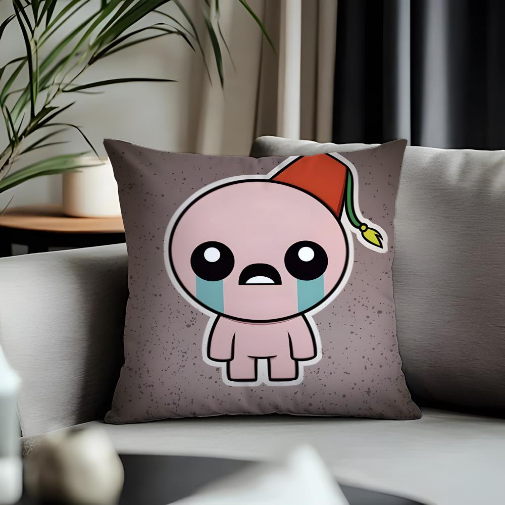 Горячая Наволочка для Подушки The Binding of Isaac Пыленепроницаемая Наволочка Невидимая Молния Шелковистый Короткий Плюш Чехол на Подушку Дивана
