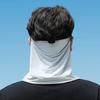 Защита от солнца Быстросохнущая ткань Ледяной шелк Защита лица с дышащей сеткой Охлаждающая ткань Удлиненная бандана-маска Защита лица от УФ-излучения