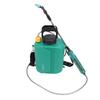Battery Powered Garden Sprayer 6L Electric Backpack Sprayer with 3 Nozzles Retractable Wand Adjustable Strap for Lawn