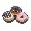 DUNKIN DONUTS Шармы для обуви со вкусом молочного чая и пончика - Милые Цветочные Мягкие Резиновые Декоративные Пряжки