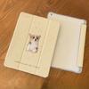 For iPad 10.2 2021/2020/2019  Gen9/8/7 Cute Cats and Dogs Air4/5 10.9 Air 3 10.5 Air2/1 2017/2018 Gen5/6 9.7 Flip Stand Silicone Protective Case Cover