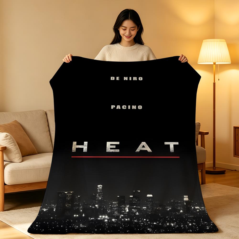 Плед H-Heat Throw Высокой Плотности Короткий Плюш Мягкий Безопасный для Кожи для Дивана Дремоты Кондиционируемой Комнаты