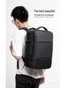 BANGE Men's High-Capacity Business & Travel Laptop Backpack