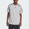 adidas Мужская футболка Originals, размер Medium, цвет Heather Gray, артикул IR9455