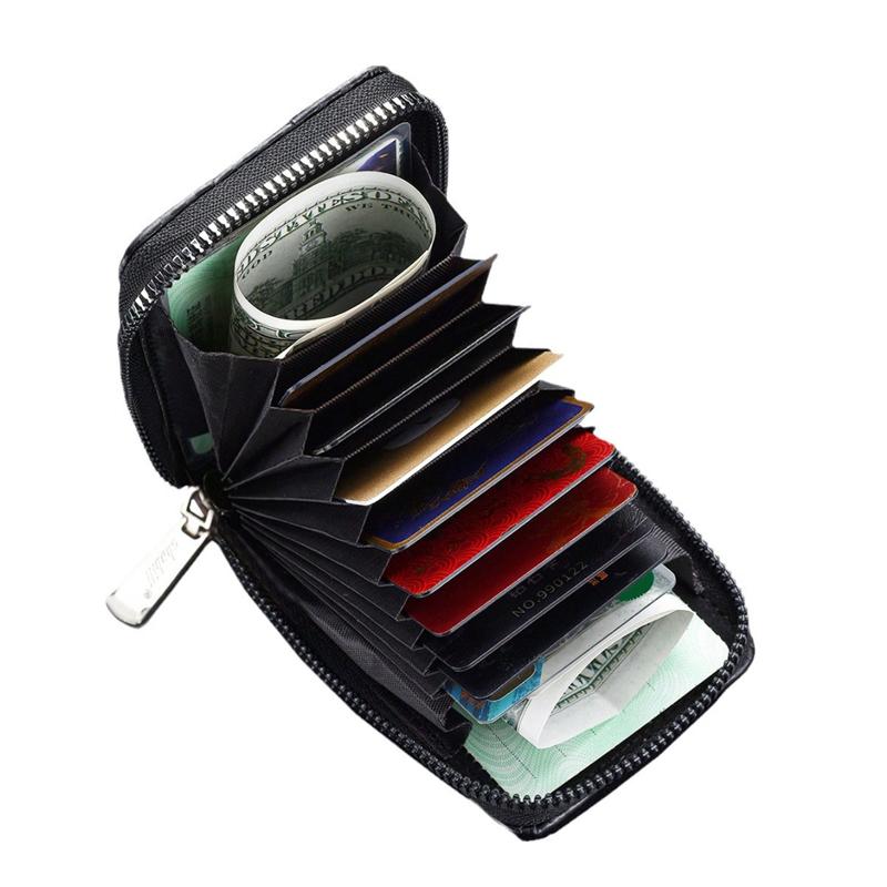 Car Carbon Fibre Leather Wallets Credit Card Bag Storage Purses For BMW iX3 iX F07 F48 F39 F34 F40 F45 F46 G30 G20 G32 E70 X1 X2 gjbf54