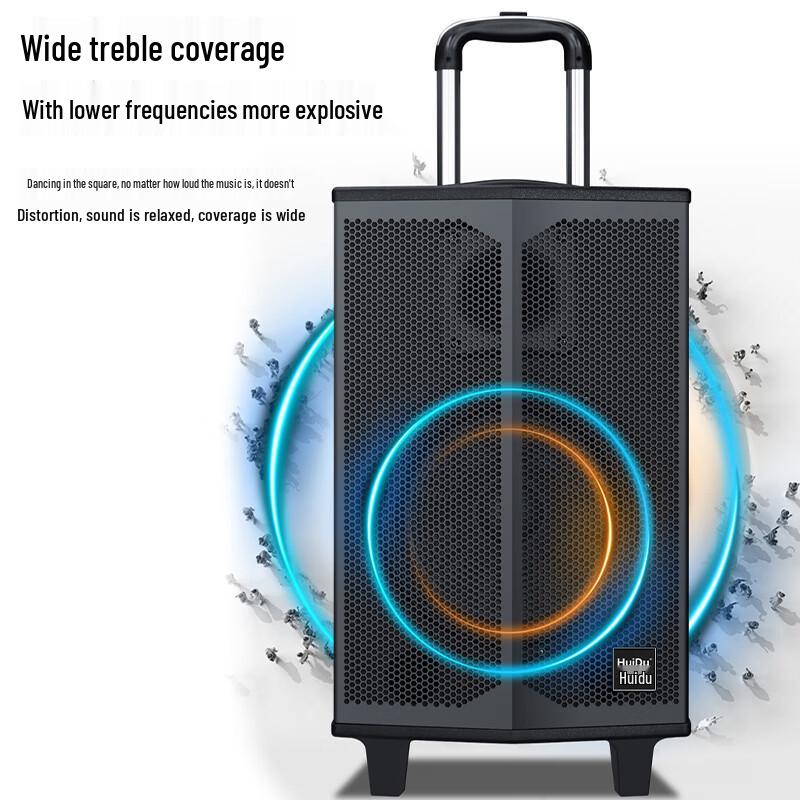 Huidu T-08B Professional Portable Live Broadcast Speaker