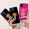 Чехол для Motorola One 5G Популярные буквы Цветочная корона Мягкий силикон Ударопрочный ТПУ Чехол для пары Для телефона Moto One 5G 2020