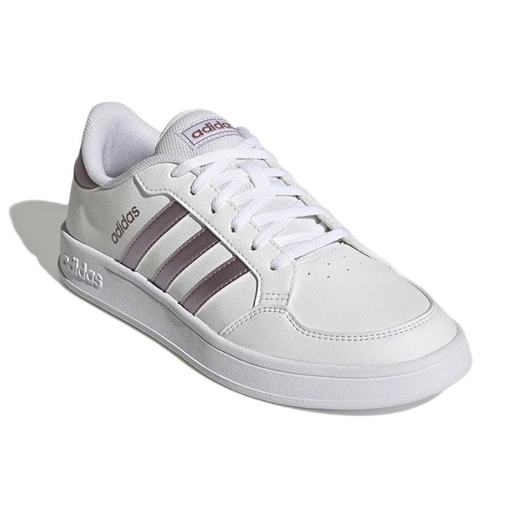 adidas Женские кроссовки Breaknet White Matte Purple Metallic Cloud-White GX4323