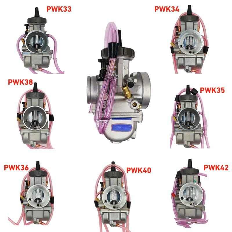 Мотоцикл Для Карбюратора KEIHIN PWK Карбюратор pwk 33 34 35 36 38 40 42 мм Гоночные Детали Скутеры Питбайк Квадроцикл с Power Jet 150-500cc
