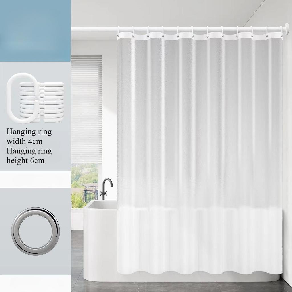 Водонепроницаемая и заплесневелая занавеска для душа, используется для окон, украшения комнаты, украшения дома