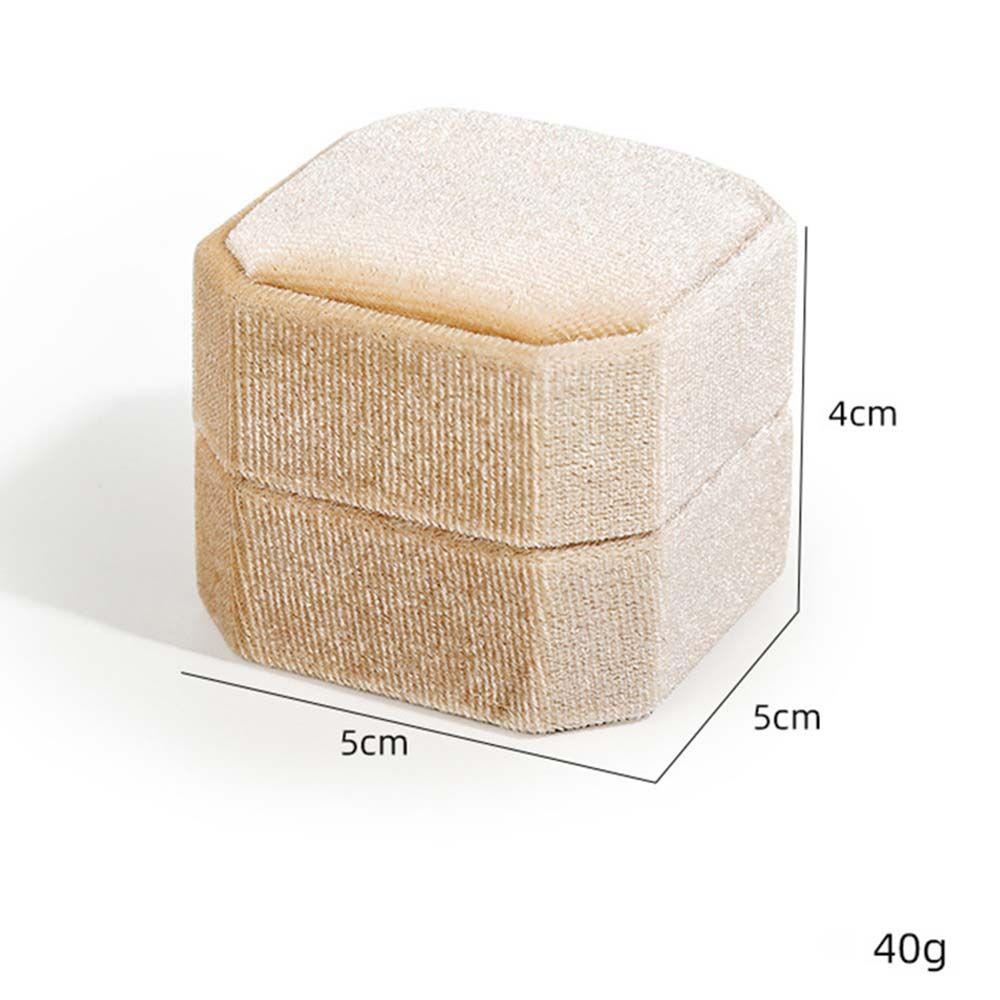 Упаковочная коробка для подарочных церемоний, держатель для колец, органайзер для ювелирных изделий, бархатная шкатулка для колец, коробка для хранения сережек