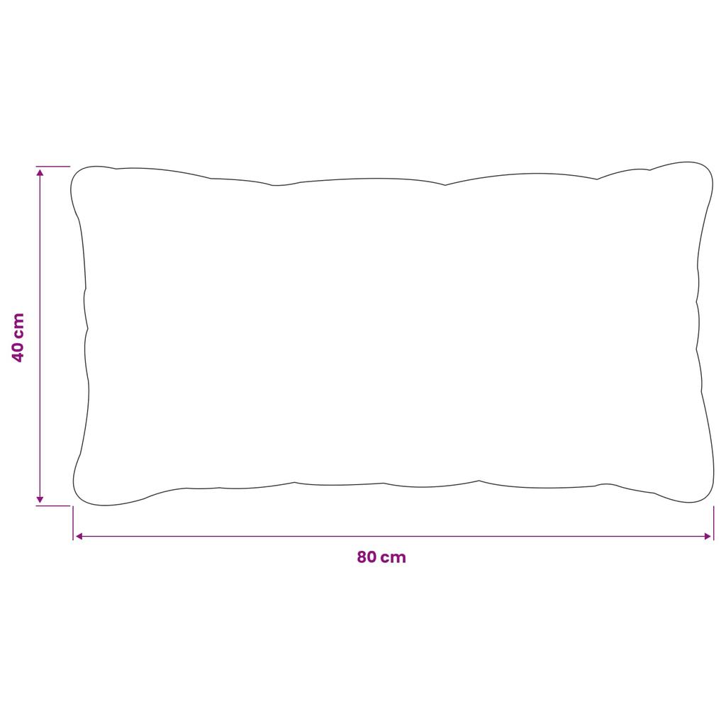 Cushions with Insert HEERLEN 2 Pcs. Taupe PV Fleece