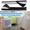 Portable Air Conditioner Hose Cover,Upgraded AC Hose Cover Wrap Fit for 5.1"& 5.9" AC Hose Reduces Heat Or Cool Air Leakage