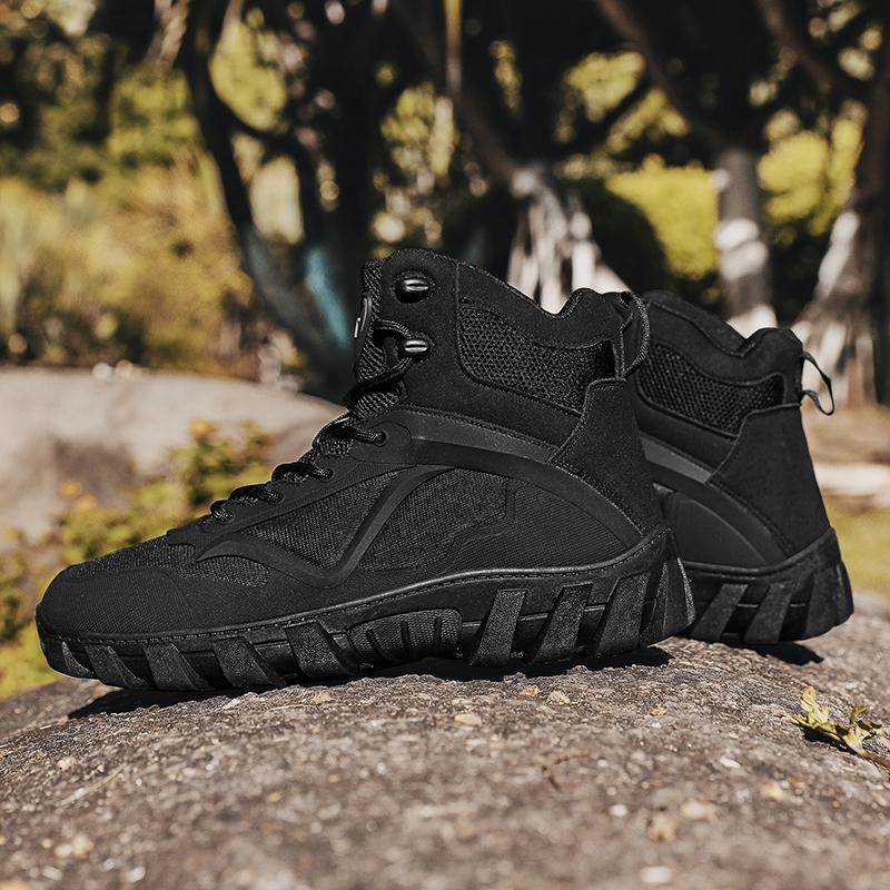 Модные Классические Трендовые Мужские Ботильоны Износостойкие Походные Ботинки Удобные Кроссовки для Ходьбы Мужские Нескользящие Трекинговые Ботинки Кроссовки
