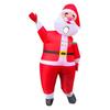 Inflatable Christmas Costume: Santa Claus Riding Reindeer Suit
