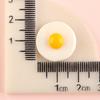 Hot Sale Kitchen Doll House Props Diy Pan Fried Egg Bread Flat Back Resin Cabochon Charm