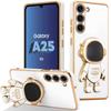 Case - BOOLING - for Samsung Galaxy A25 5G - Shockproof Protection - Integrated Stand - 3D Astronaut
