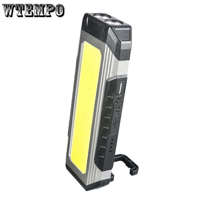 COB Рабочий Свет Технический Фонарик Магнит Светодиодный Мощный Свет Лампа Супер Яркий Технический Зарядка Автомобиля Ручная Лампа