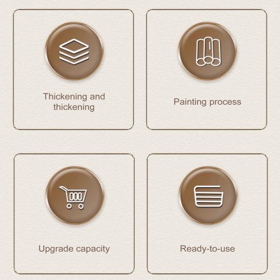 Кухонный подвесной органайзер с крючками, прочная несущая вешалка для бумажных полотенец, держатель для разделочной доски, полка для хранения