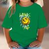 Fashion Blink 182 Kids T-Shirts Blink 182 Concert Graphic Black Boys Girls Summer Short Sleeve Shirt Hot New Child Blink Tshirt