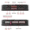 DC 12V 4 Channel Aluminum Alloy Subwoofer Amplifier 12V 6800W Aluminum Alloy for Cars