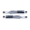 Pair of 12.5in Motorcycle Shocks Absorber Stainless Steel Damper Fit for 125cc 150cc 200cc