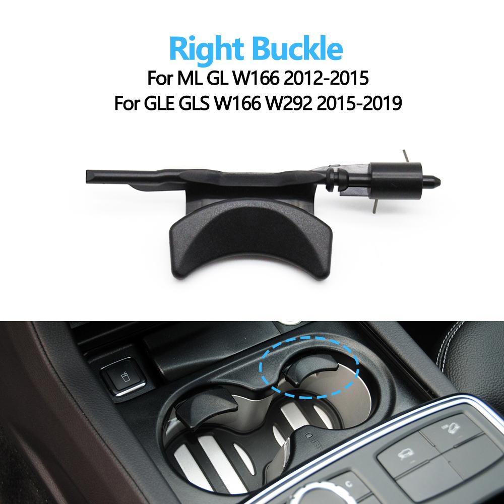LHD автомобильная центральная консоль, держатель для чашки с водой, подставка для напитков, держатель для напитков, фиксирующая пряжка для Mercedes BENZ ML GL GLE GLS W166 W292