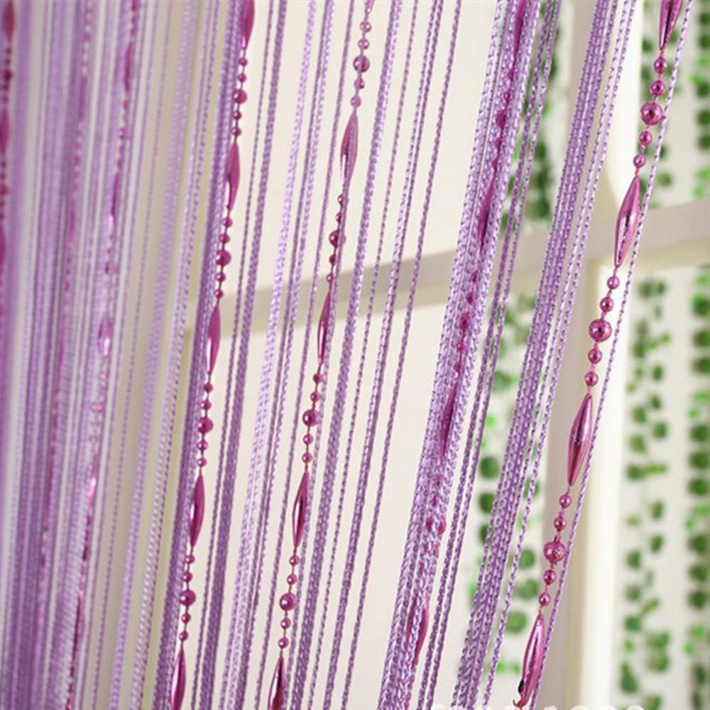 Декоративная цепочка из бисера, капля росы, хрустальное стекло, дверь, перегородка, занавеска на окно, занавеска на веревке