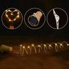 Solar Wine Bottle String Light 2M 20LEDs Copper Wire Fairy Lights Cork Shape Christmas Lamp for Wedding Party Garden Decor