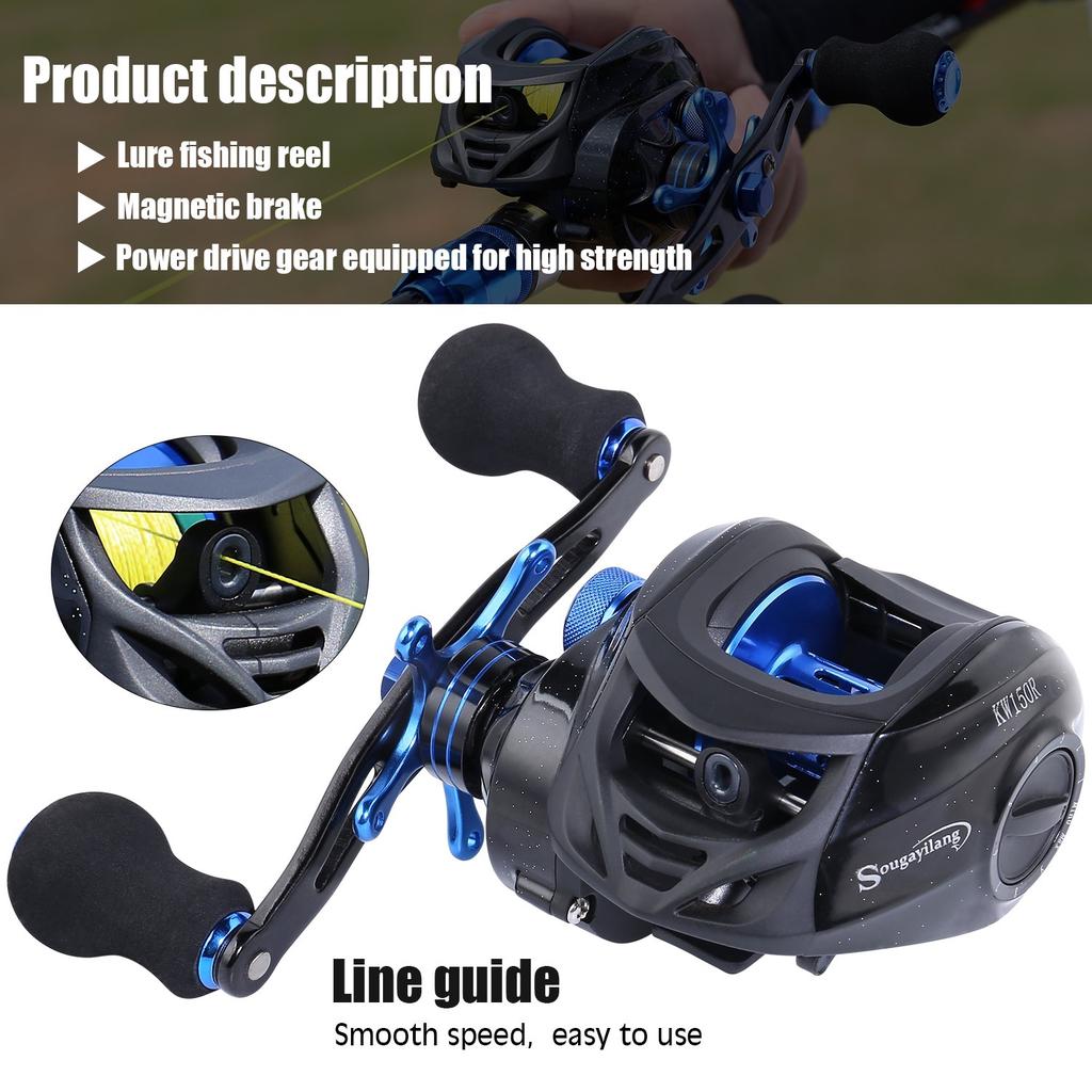 Катушка для наживки 11+1 BB, передаточное число 7,0:1, рыболовные снасти для пресноводной и морской воды