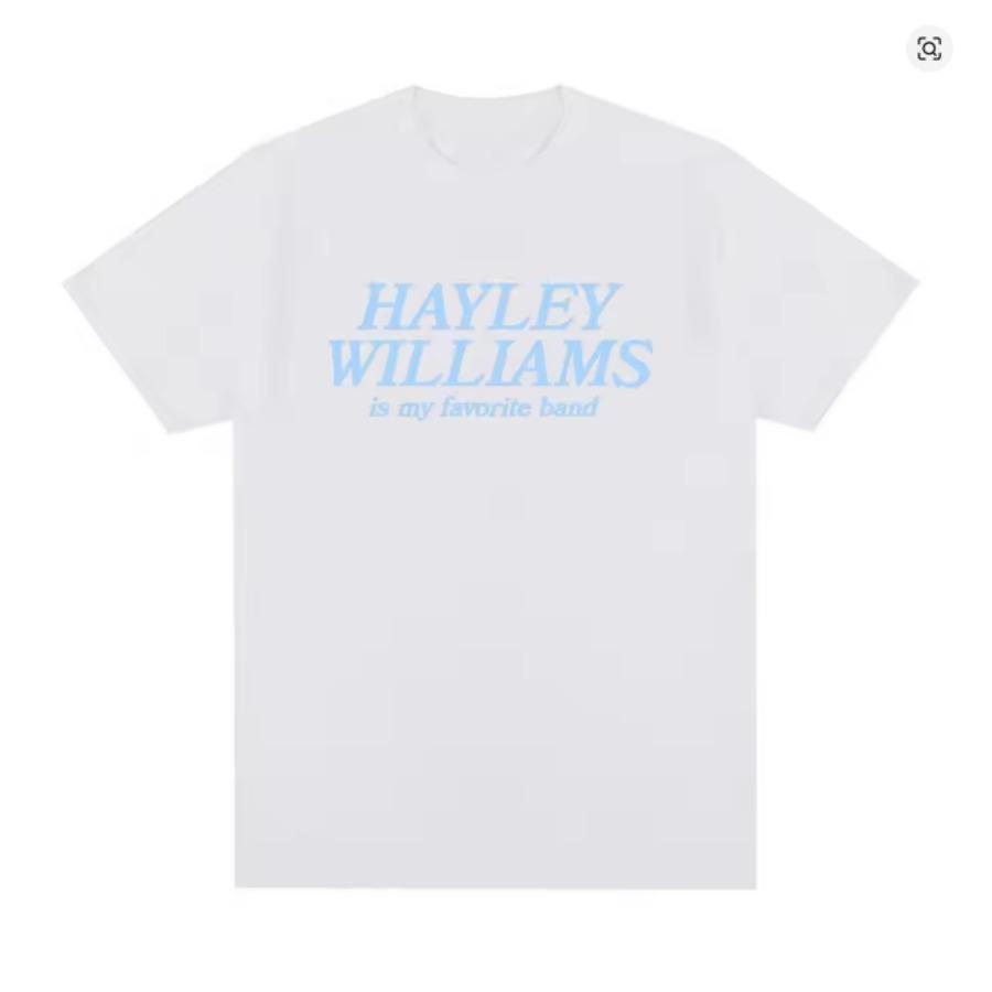 Hayley Williams Merch T Shirt Unisex Unisex Casual Short Sleeve Tee Shirt Unisex Fashion Aesthetic Trend Y2k Tshirt Streetwear