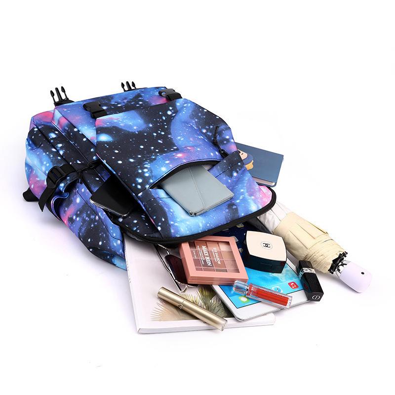 Stitch Lilo Stitch Backpack Set 3-Piece Student Backpack Lunch Bag Pencil Case Bundle
