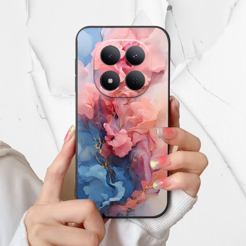 Чехол для телефона Xiaomi Poco M8 Pro Стильные защитные чехлы для камеры для Redmi Note 15 Pro Plus Pro+ 5G Coque Мягкий ТПУ Funda