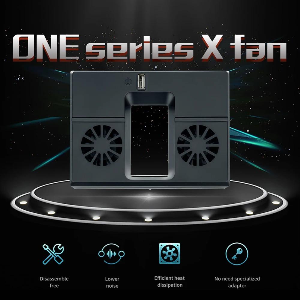 Охлаждающий вентилятор с питанием от USB для консоли XBOX Series X, боковой радиатор охлаждения