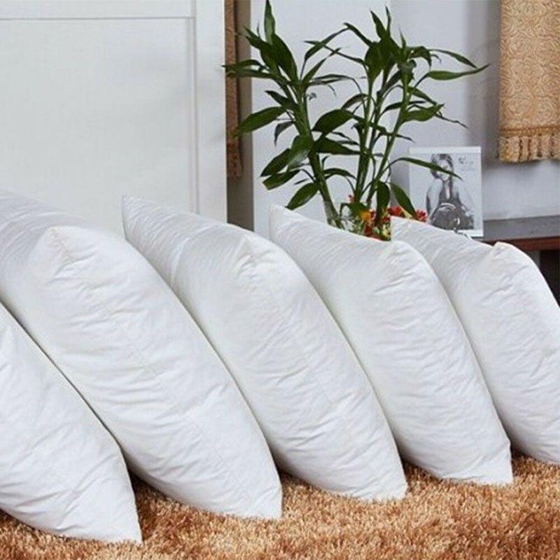 Luxurious Polyester Hollowfiber Cushion Inner Pads With White Cover For Ultimate Comfort