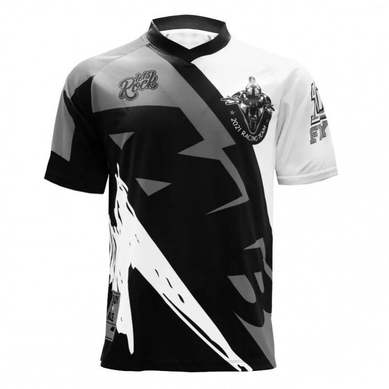 Short Sleeve Cycling Jersey Quick Dry Sports Shirt Skateboarding