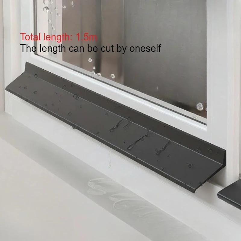 Водоотвод для раздвижного окна - Сверхпрочная TPE дренажная система для уличного окна, совместимая с одинарным/двойным остеклением