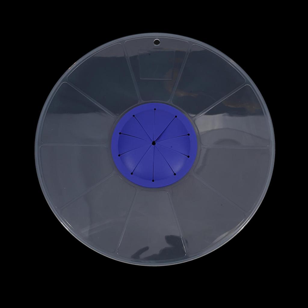 Крышка-брызговик для мисок для смешивания Круглая прозрачная пластиковая крышка для взбивания для ручных и стационарных миксеров, предотвращает разбрызгивание при взбивании яиц и крема