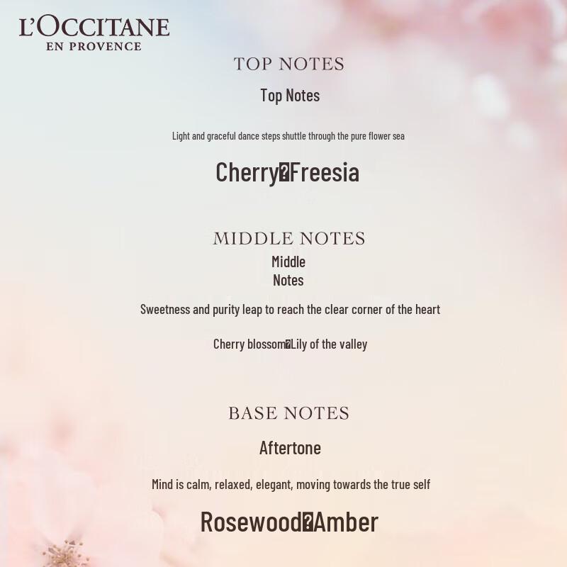 L'Occitane Sweet Cherry Blossom Shower Gel