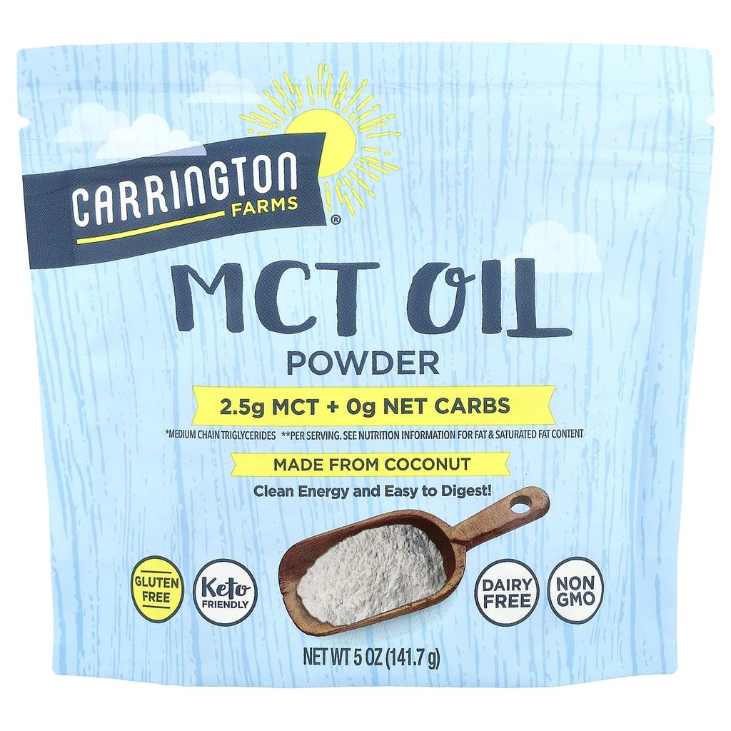 Carrington Farms MCT Oil Powder, 5 Oz (141.7 G)