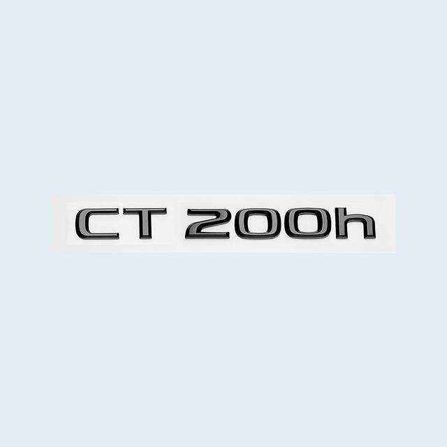 Глянцевый черный 3D ABS буквы номер CT200h LC500 LC500h ГИБРИДНАЯ эмблема для Lexus багажник автомобиля логотип наклейка значок аксессуары