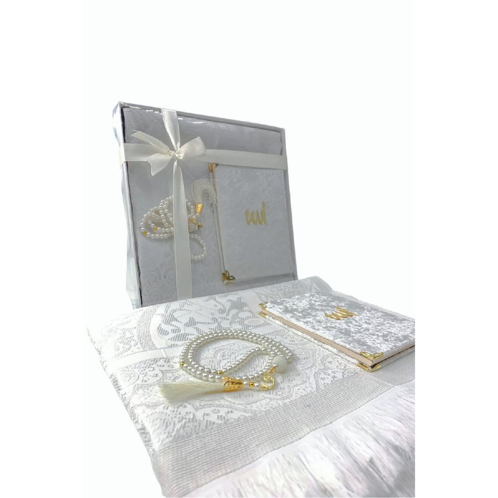 Подарок для приданого Ясин Молитвенный коврик Набор четок Роскошный