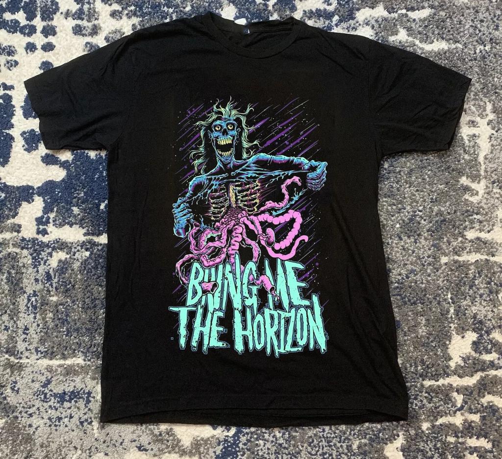 Новая футболка группы Bring Me The Horizon Размеры от S до 5XL Унисекс