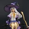 Anime Gray Witch Girl Figure Pvc Abs Material With Scene Base Boxed Collectible Model Desktop Decoration Ornament Gift For Anime