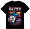 Мужская футболка оверсайз в стиле Old School Low Rider Truck с принтом на футболке Shaka Wear