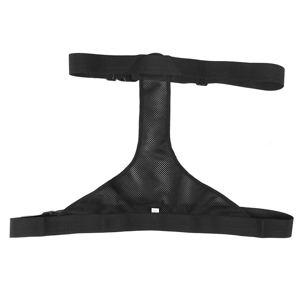 Черный дышащий регулируемый ремень безопасности для инвалидной коляски, подушка, ремни безопасности для пожилых