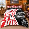 Kendrick Lamar Pattern Bedding 3Pcs Set Bed Sheet And Pillowcases For Indoor Bedroom