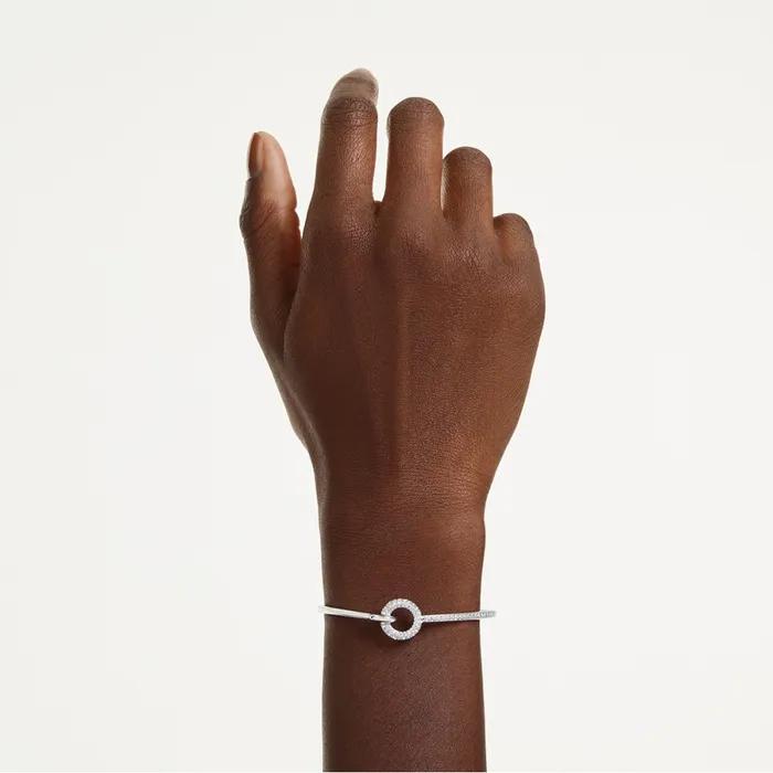 Dextera Rhodium Bangle Bracelet 5743569
